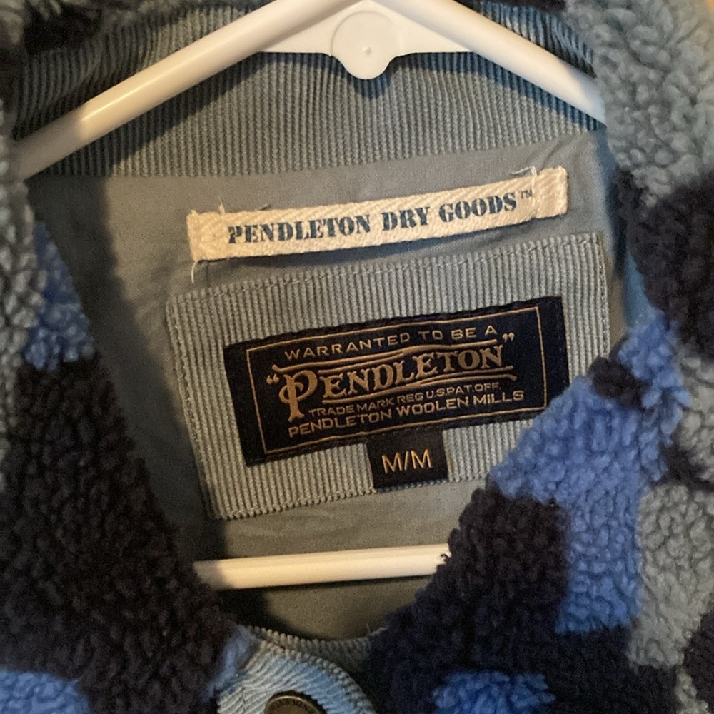 Pendleton Sherpa Aztec blue jacket - Picture 3 of 3